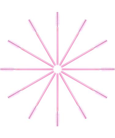 AIBAOBAO 100pcs Pink Crystal Disposable Mascara Wands - Eyelash & Eyebrow Brush Set for Makeup Tools - Buy Online on GoSupps.com
