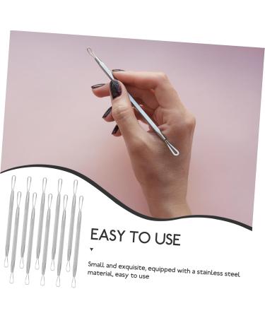 VINTORKY 7pcs Double-headed Extrusion Ring Pimple Extractor Comedone Needle Pore Stainless Steel - Buy Online on GoSupps.com