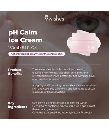 Calm pH Ice Cream 1.7Fl. Oz - Soothing After Sun Care Cream | Sunburn Relief & Irritated Skin Care - Cool Down Effect - Buy Online on GoSupps.com