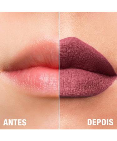 Tintark Matte Liquid Lipstick - Red Nude Peach Pink Rose Mauve Shades - Longwear Lip Stain Glaze Gloss with Velvet Feel - 04 Nude But Not Mute - Buy Online on GoSupps.com