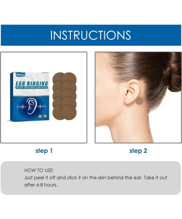 Tinnitus Relief Patch - 30 Pcs Lightweight Organic Sticker Patch for Kids - Travel-Friendly Solution - Buy Online on GoSupps.com