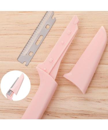 Frcolor 18 Pack Eyebrow Razor Kit - Precision Shapers Trimmers & Face Hair Remover - Violet & Pink Beauty Tools - Buy Online on GoSupps.com