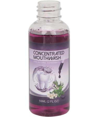 Mint Concentrated Mouthwash - 59ml | Fresh Breath & Plaque Removal | Plant Extract Formula - Safe & Effective - Buy Online on GoSupps.com