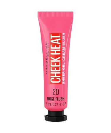 Maybelline Cheek Heat Gel-Cream Blush Rose Flush 0.27 fl oz (8 ml)