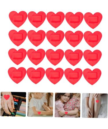 Toddmomy Heart Stickers & Bandages - 90 Sheets Waterproof Care Supplies for Kids | All-Purpose Protective Patches in Bulk - Buy Online on GoSupps.com