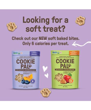Cookie PAL Sweet Potato Dog Treats with Flaxseed Crunchy Human Grade USDA Organic Puppy Treats 300g (Pk of 3) Sweet Potato & Flaxseed 300 g (Pack of 3) - Buy Online on GoSupps.com