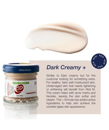 Dalfour Beauty Dark Creamy + Gold Seal Lightening Cream Red M - Crystallide Formula - Buy Online on GoSupps.com
