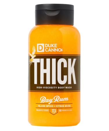 Duke Canno Thick Body Wash Bay Rum Island Spice & Citrus Musk Scent 17.5 oz 1 Bottle