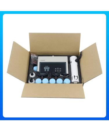 Yyuinu Professional Intelligent ED Shock Waves Physiotherapy Device - Full Body Joint Massage Muscle & Bone Regeneration 11 Massage Heads White - Buy Online on GoSupps.com