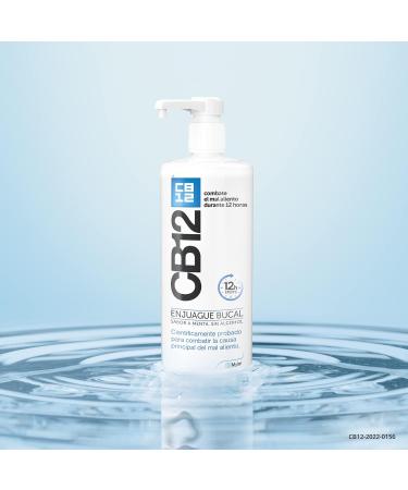 CB12 Enjuague Bucal Sol 1000ml con V lvula - Frescura Profesional para el Aliento | Env o Internacional Disponibles - Buy Online on GoSupps.com