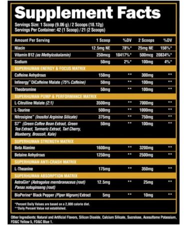 Alpha Lion Pre Workout Sample Tubs - Increases Strength & Endurance | Powerful Clean Energy Without Crash (14 Servings, Hulk Juice) - Buy Online on GoSupps.com