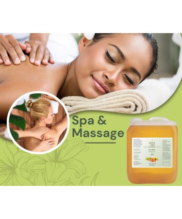Buy Seveda Organic Massage Oil - Pagra Natur 5L Canister | Premium Oil Blend for Relaxation & Wellness - International Shipping Available - Buy Online on GoSupps.com