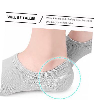 NOLITOY Heel Cover Silicone Gel Inserts - Men s Athletic Shoes Insoles & Cushions for Plantar Support - Comfortable Half Pad for Sneakers - White - Buy Online on GoSupps.com