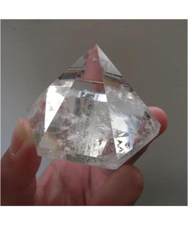 Crystal Pyramid New Type Hexagonal Pyramid 6 Faced Natural Clear Quartz Cap Pyramid Reiki Stone Crystal Reiki - Buy Online on GoSupps.com