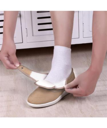 Women's Adjustable Diabetic Slipper Shoes | Extra Wide Air Cushion Walking Sneakers | Orthopaedic Comfort for Elderly & Swollen Feet | Plantar Fasciitis Support - Size 10 Blue - Buy Online on GoSupps.com