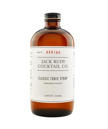 JACK RUDY COCKTAIL CO Classic Tonic Syrup 16 Fluid Ounces (1 bottle)