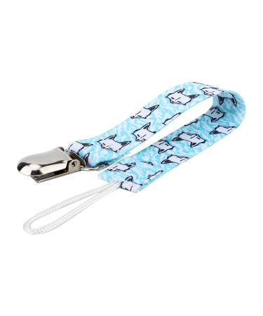 4-Piece Baby Pacifier Clip Set - Cotton Strap Nipple Holder & Chain Clips for Toddlers - Universal Fit - Buy Online on GoSupps.com