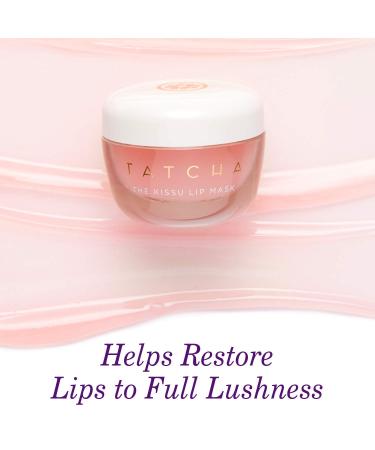 Tatcha Kissu Lip Mask - Plump Fine Lines & Wrinkles | 9g | Hydrating Lip Treatment - Buy Online on GoSupps.com