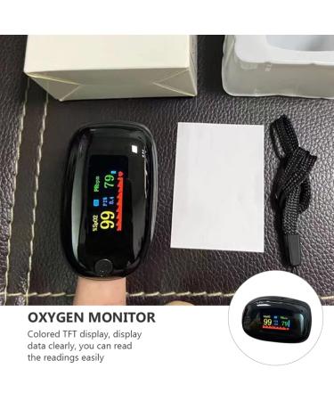 Milist Mini Finger Pulse Oximeter - Portable ABS Oxygen Saturation Monitor with Clip for Accurate Blood Oxygen Measurement - Ideal for Home & Travel - Buy Online on GoSupps.com
