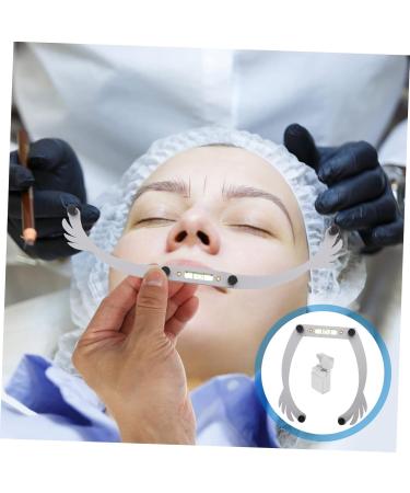 Healeved 3pcs Eyebrow Threading Kit Eyebrow Shaping Kit Brow Ruler Stencils Eyebrow Ruler Fold Aluminum Alloy - Buy Online on GoSupps.com