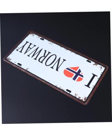 LIFKOME Rustic Decor Retro Decor Antique Plaque Signs Logo Vintage Signs for Sale The Sign Iron Sign Rural - Buy Online on GoSupps.com