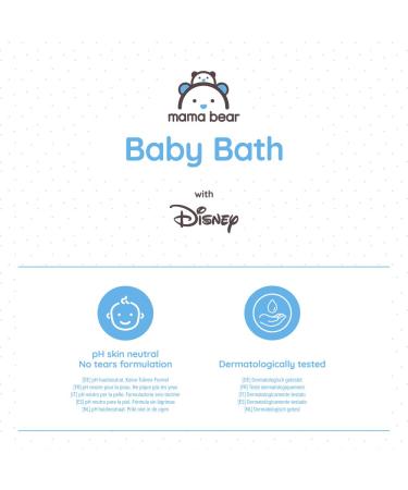 Mama Bear Disney Baby Bath (No Tears Formula) - 3 Pack x 300ml | Gentle & Safe for Babies | International Shipping Available - Buy Online on GoSupps.com
