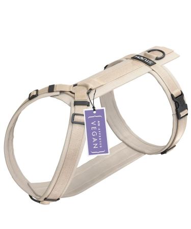 Stuch dog harness - adjustable nylon dishes - padded - for small medium and large dogs color: beige size: xs beige XS - Buy Online on GoSupps.com