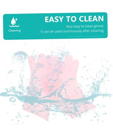 FRCOLOR 2 Pairs Moisturizing Gloves Overnight Gloves for Dry Hands Cracked Gloves Dry Hands Gloves Sleeping Gloves Dry Cracked Hand Gloves Exfoliating Hand Masks Facial Mask Care Pink Sebs - Buy Online on GoSupps.com