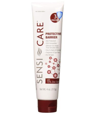 Sensi-Care Protective Barrier Cream - 4 Oz Tube - Each (Package may vary) 4 Ounce (Pack of 1)