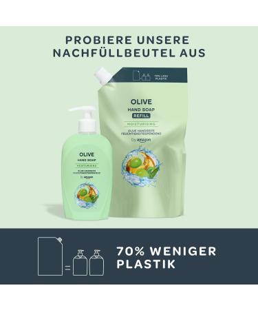 Buy By Amazon Olive Hand Soap | 4 x 500 ml | Nourishing & Moisturizing | Free International Shipping - Buy Online on GoSupps.com