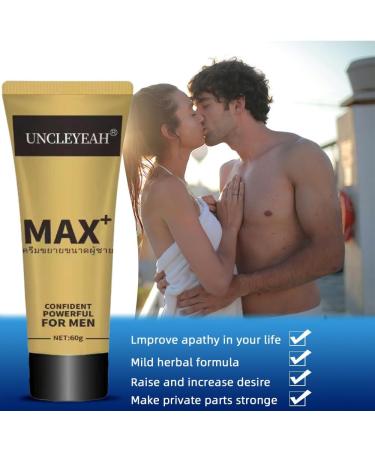 Male Body Massage Cream 50ml - Extender Cream for Thicker & Longer Performance (Gold - Buy Online on GoSupps.com