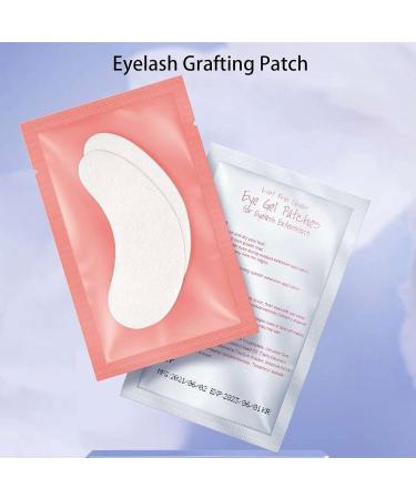100 Pairs Disposable Eyelash Grafted Paper Patches - Lint Free Hydrogel Eye Masks for Lash Extensions | Essential Beauty Tool for Home and Salon Use - Buy Online on GoSupps.com
