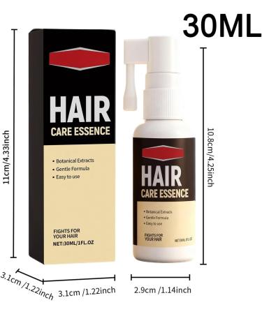 Fortifying Hair Oil Spray Darkening Solution 30ML - Plant Extracts and Fortifying Active Ingredients For Men and Women Against Hair Loss Dryness Thinning and Frizz - Buy Online on GoSupps.com