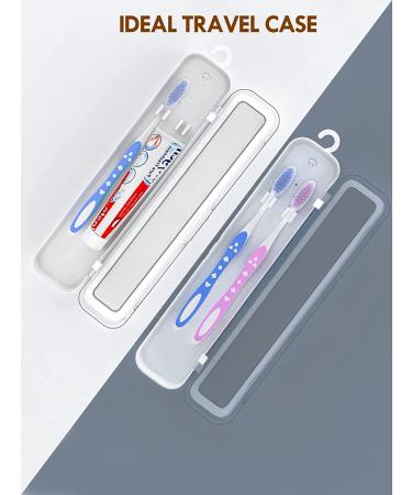 Travel Toothbrush Case - Lapfoon Holder for Manual Toothbrush 8.6x1.8x1.1 Inch (1 Pack) - Buy Online on GoSupps.com