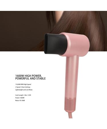 1600W Ionic Hair Dryer 110000RPM High Speed Negative Ion Hair Dryer for Home (US Plug 110V) - Buy Online on GoSupps.com
