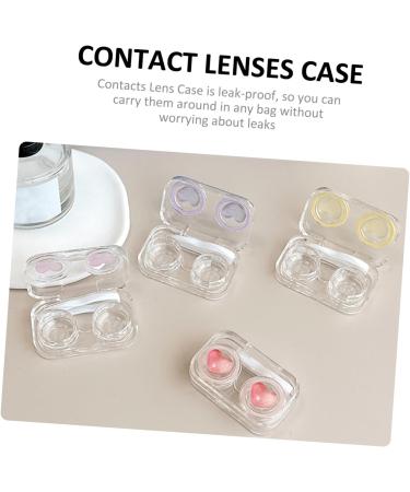 Solustrative 20-Piece Contact Lens Container Set | Portable Lens Carrier & Makeup Mirror | Ideal for Cosmetic Care - Buy Online on GoSupps.com