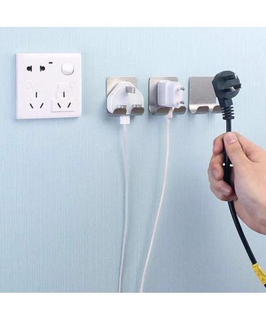 Razor Holder For Shower Razor Holder Shaver Hooks Steel Self-adhesive Wall Hooks Bathroom Kitchen For Razors Plugs Towels Loofah (4Pack) 4 Count (Pack of 1) - Buy Online on GoSupps.com