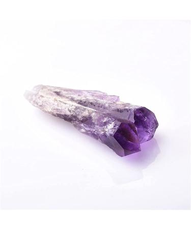 Nature Gemstones Drum Stones 1 Piece Natural Amethyst Quartz Cluster Crystal Point raw Crystals Minerals Sample Stone Decoration ZJGIDTEM 15-30g Natural Amethyst
