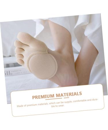 FOMIYES 6 Pairs Toeless Socks - Breathable Half Socks with Metatarsal Pads for Women | Washable & Reusable Outdoor Foot Cushions - Buy Online on GoSupps.com