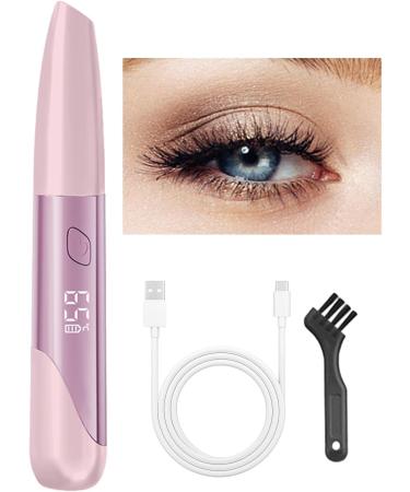 Eyelash Heat Curler - Naturally Curling Eye Lashes Wand with Type-C Charging Cable and Brush Lashes Heating Wand Long-Lasting 380mAh Battery for Women Pink - Buy Online on GoSupps.com