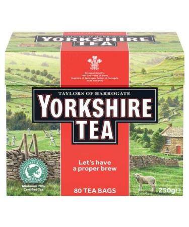 Taylors of Harrogate Yorkshire Tea Lot de 5 sachets de th 250 g