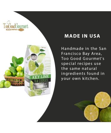 Too Good Gourmet Almond Tea Cookies - Soft Baked 6 Pack with Powder Sugar Topping - Perfect Gift Option - Buy Online on GoSupps.com