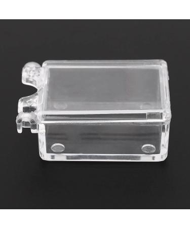ZHONGHE 20 Girds Makeup Organizer Nail Art Storage Box Clear Display Case Organizer Holder For Jewelry Nail Rhinestone Beads Box Transparent - Buy Online on GoSupps.com