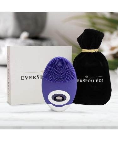 Sonic Silicone Facial Cleansing Brush - Gentle Exfoliating Face Scrubber for Men & Women - Rechargeable & Waterproof - Buy Online on GoSupps.com