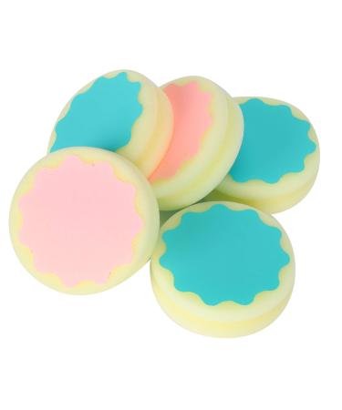 5-part hair removal sponge double-sided depilatory pads of painless hair removal sponge for face leg arm and body reusable physical hair removal tools