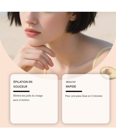  G n rique Facial Hair Removal Cream for Women - 22g Soothing Hair Remover Upper Lip Hair Removal Cream - For Women and Girls Daily Home Use Long-Term Nighttime - Buy Online on GoSupps.com