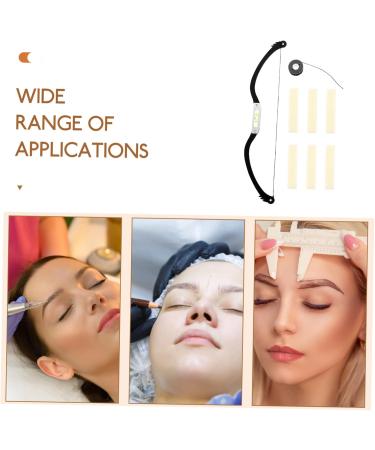 Healeved Measuring Ruler 1 Set Arch Embroidery Eyebrow Ruler Brow Template Aluminum Alloy Level Ruler Eyebrow Trimming - Buy Online on GoSupps.com