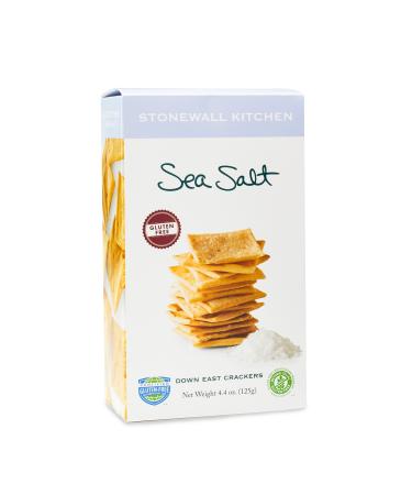 Stonewall Kitchen Gluten Free Sea Salt Cracker, 4,4 oz