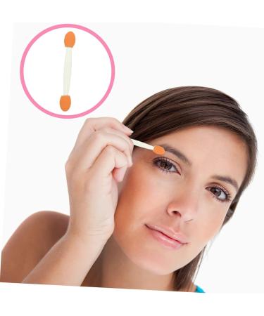 POPETPOP 400 pcs Double-end Double-headed Dual-sides Tool Applicator Eyeshadow Professional 6.5x1.3cmx4pcs Greenx4pcs - Buy Online on GoSupps.com