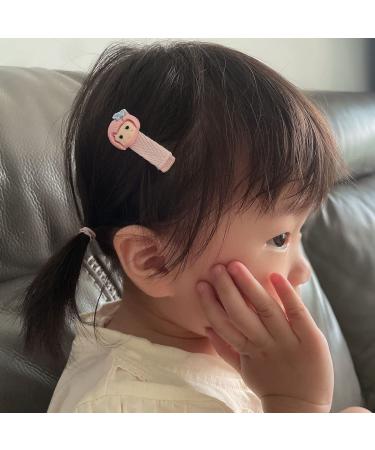 40pcs Baby Hair Ties for Toddler Girls - Cute Animals, Fruits, and Flowers Hairpins - Kids Ponytail Holders and Headbands - Buy Online on GoSupps.com
